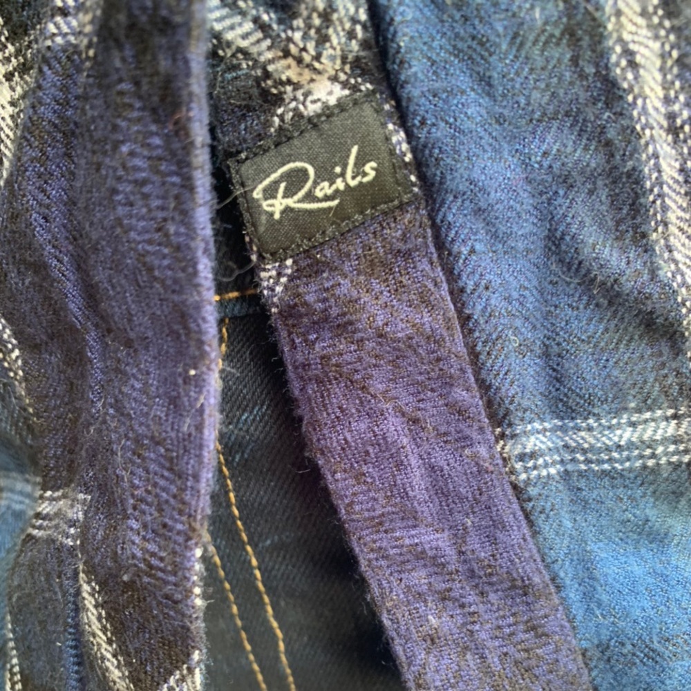 Rails flannel button down - Picture 3 of 4